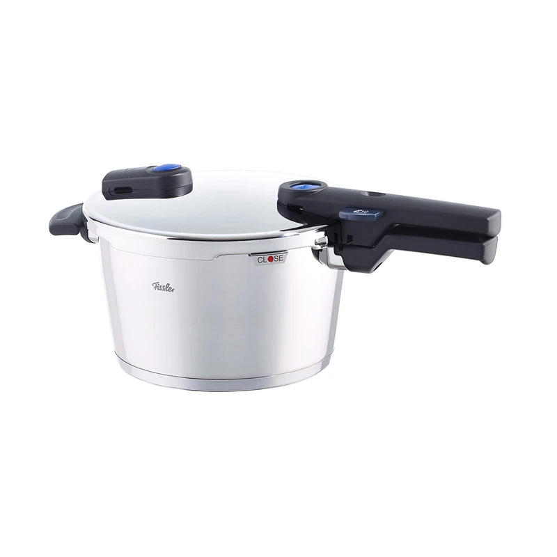 Fissler vitaquick / Pressure Cooker ( 4,5 L - Ø 22 cm ) Cooking-Pot, Steamer, 2 Cooking Levels, Stainless Steel, Suitable for all types of coookers - Induction, Gas, Glass Ceramic, Electric - Image 1