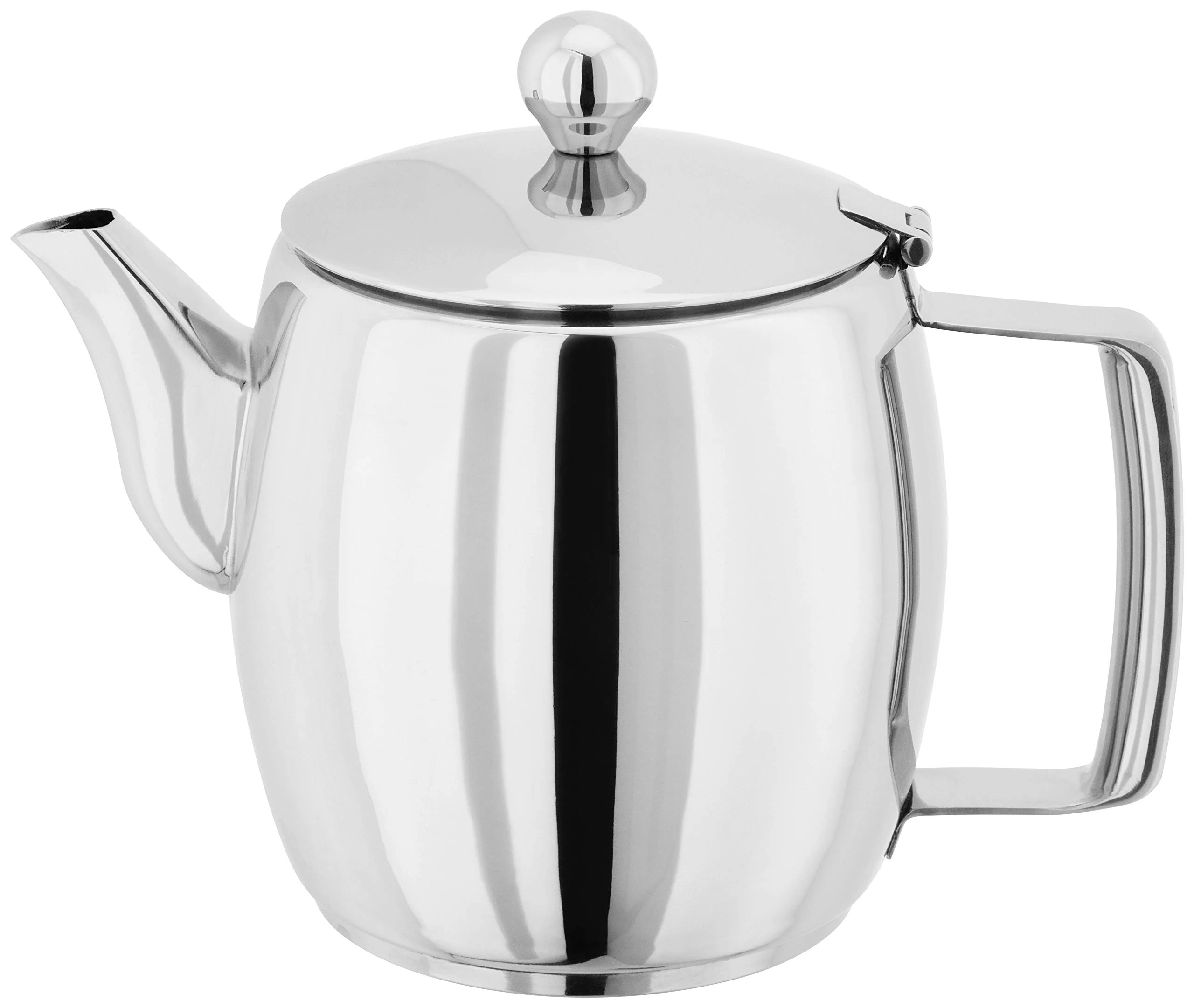 Judge Hob Top Teapot Stainless Steel, Induction Ready Stovetop Tea Kettle, Stay Cool Handle, Non-Drip Spout Large 1L