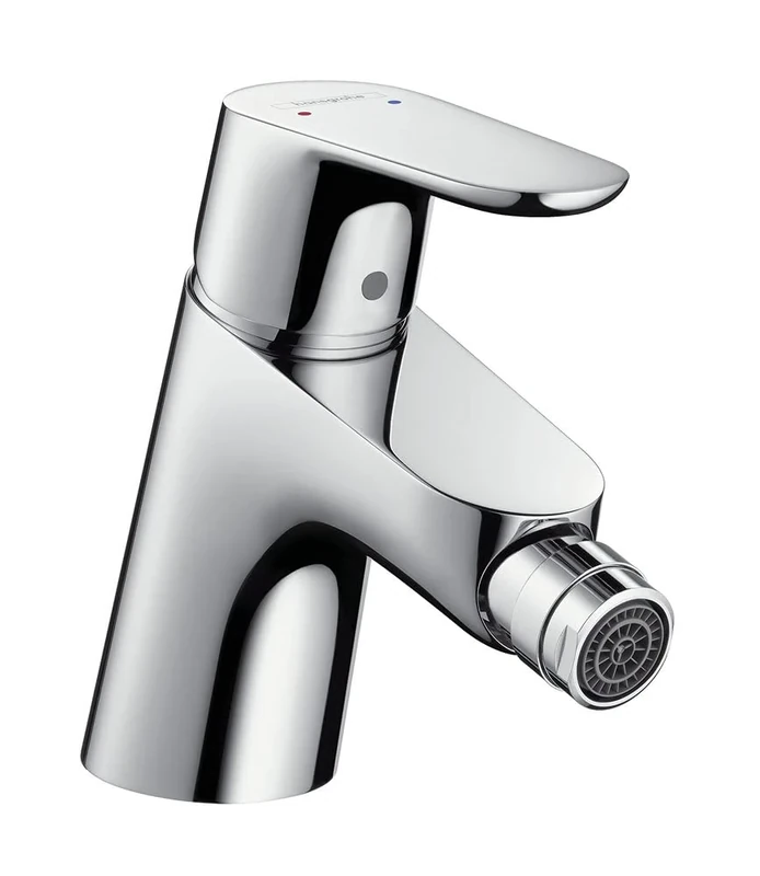 hansgrohe Focus bidet tap, pop-up waste, chrome