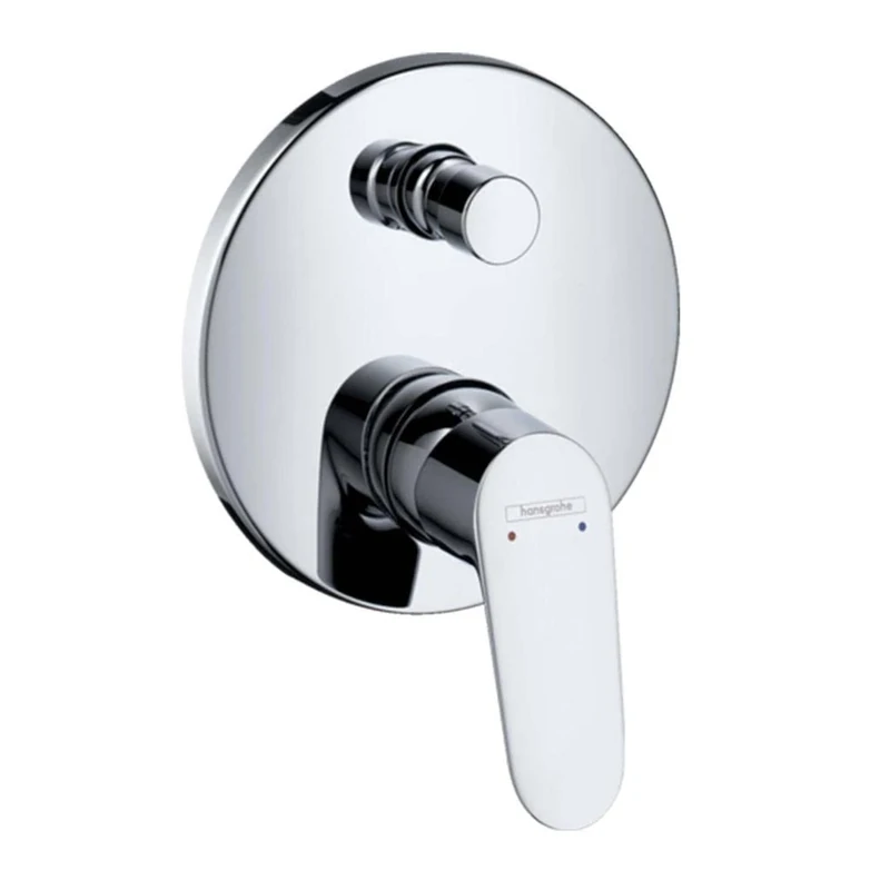 hansgrohe Focus bath and shower mixer for 2 outlets, chrome 31945000