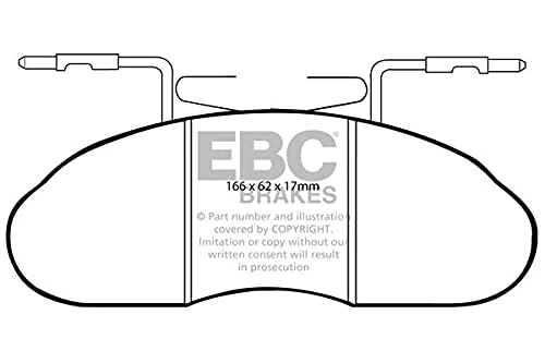 EBC Brakes DP633/2 Blackstuff Brake Pads