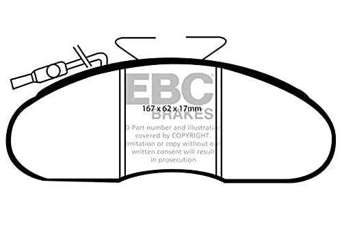EBC Brakes DP633/3 Blackstuff Brake Pads - Image 1