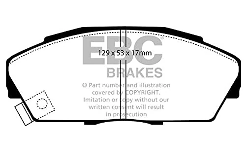 EBC Brakes DP719/2 Blackstuff Brake Pads - Image 1