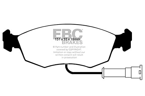 EBC Brakes DP473 Blackstuff Brake Pads - Image 1