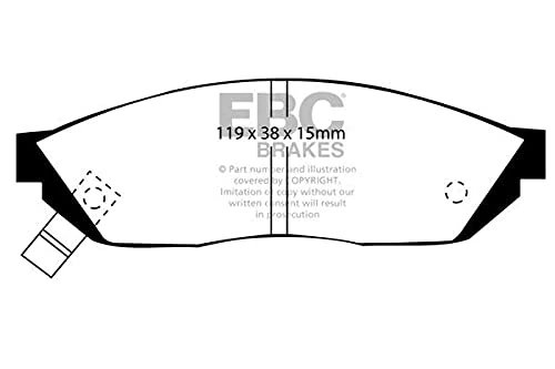 EBC Brakes DP560 Blackstuff Brake Pads - Image 1