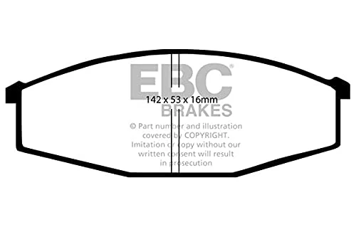 EBC Brakes DP641 Blackstuff Brake Pads