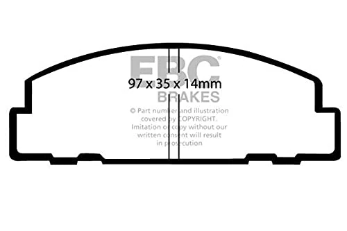 EBC Brakes DP542 Blackstuff Brake Pads