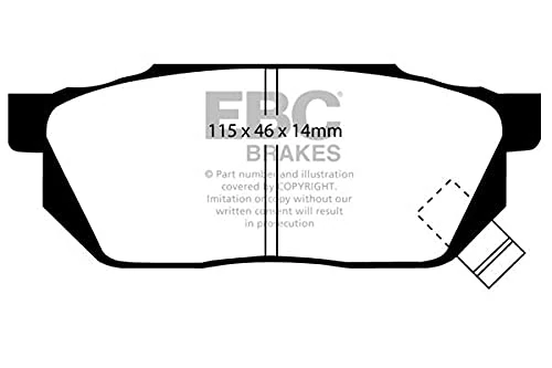 EBC Brakes DP570 Blackstuff Brake Pads
