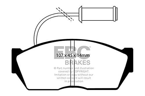 EBC Brakes DP606 Blackstuff Brake Pads