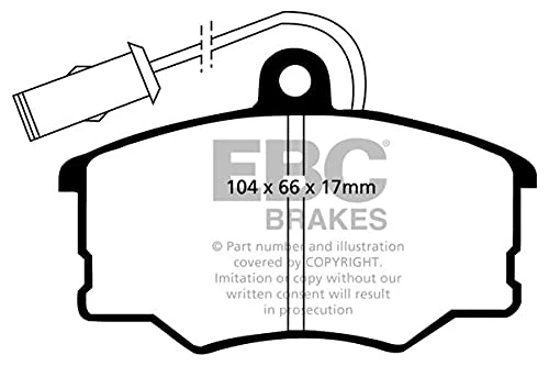 EBC Brakes DP616/2 Blackstuff Brake Pads