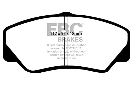 EBC Brakes DP650 Blackstuff Brake Pads