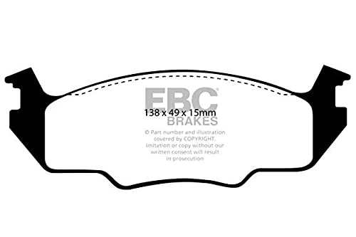 EBC Brakes DP2366 Greenstuff Brake Pads