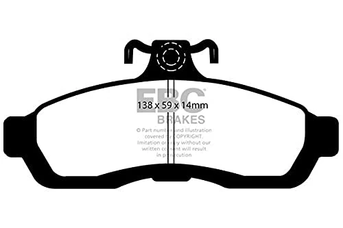 EBC DP21502 Ebc Brakepads Greenstuff Dp21502