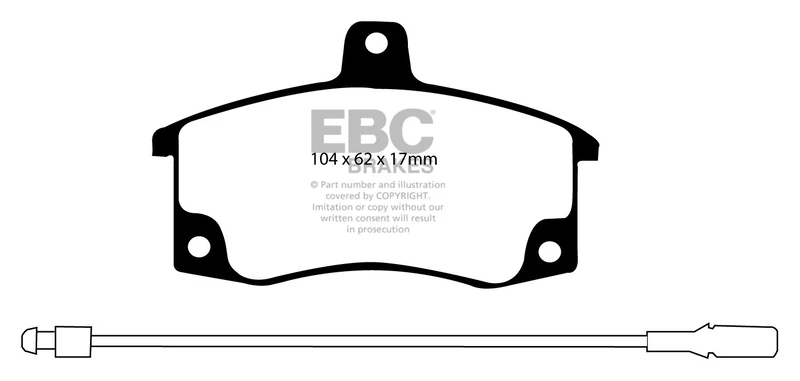 EBC DP21080 Ebc Brakepads Greenstuff Dp21080 - Image 1