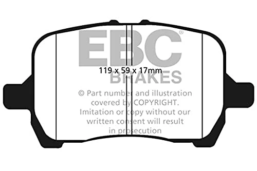 EBC Brakes DP21763 Green stuff Brake Pads