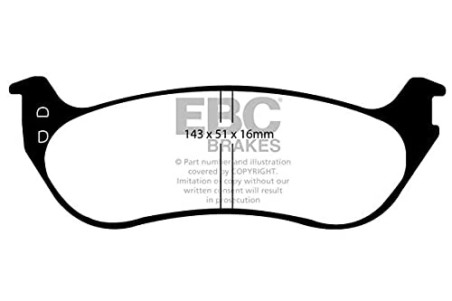 EBC Brakes DP61805 Brake Pads, Green - Image 1