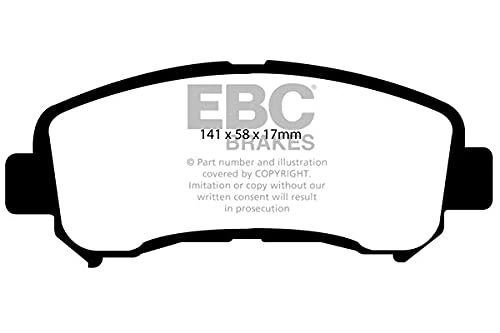 EBC Brakes DP61954 Green stuff Brake Pads 6000er-Serie