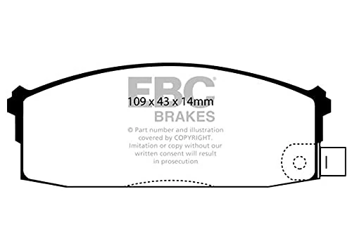 EBC Brakes DP526 Blackstuff Brake Pads