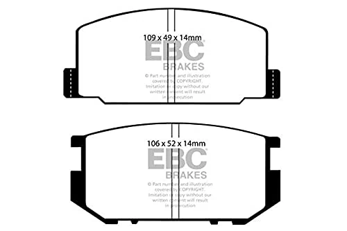EBC Brakes DP532 Blackstuff Brake Pads - Image 1