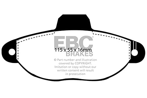 EBC Brakes DP2945/2 Greenstuff Brake Pads