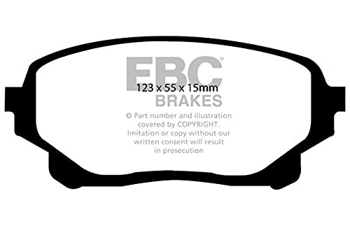 EBC Brakes DP61756 Green stuff Brake Pads 6000er-Serie
