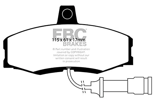 EBC Brakes DP455 Blackstuff Brake Pads - Image 1