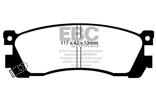 EBC Brakes DP740 Blackstuff Brake Pads - Image 1