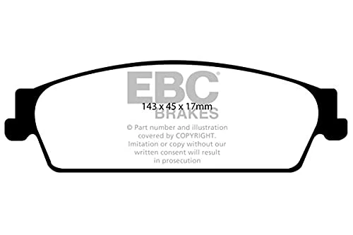 EBC Brakes DP61780 Green stuff Brake Pads 6000er-Serie