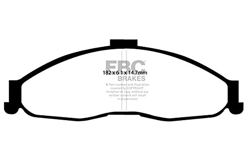 EBC Brakes DP41239R Yellow stuff Brake Pads