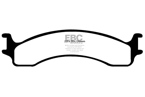 EBC Brakes DP41307R Yellow stuff Brake Pads