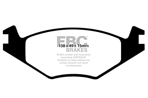 EBC Brakes DP5517NDX Blue stuff NDX Brake Pads