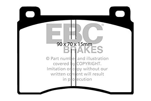 EBC Brakes DP634 Blackstuff Brake Pads