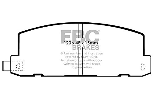 EBC Brakes DP649 Blackstuff Brake Pads - Image 1