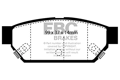 EBC DP2986 Ebc Brakepads Greenstuff Dp2986