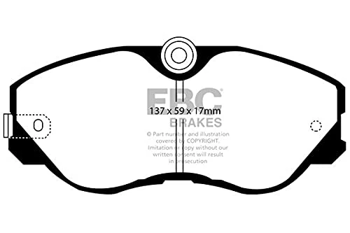 EBC Brakes DP3736C Red stuff Brake Pads