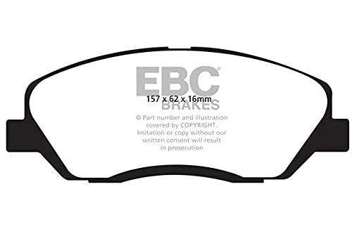 EBC Brakes DP61783 Green stuff Brake Pads 6000er-Serie