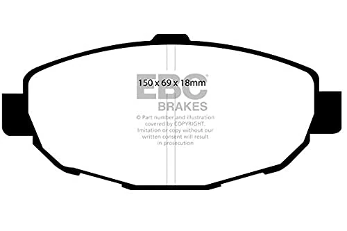 EBC Brakes DP41007R Yellow stuff Brake Pads