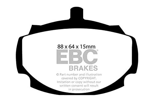EBC Brakes DP4107R Yellow stuff Brake Pads