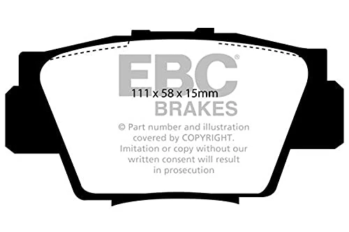 EBC Brakes DP4873R Yellowstuff Brake Pads