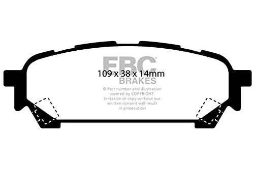 EBC Brakes DP21687 Green stuff Brake Pads