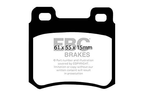EBC Brakes DP3671C Red stuff Brake Pads