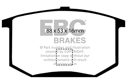 EBC Brakes DP3298C Red stuff Brake Pads