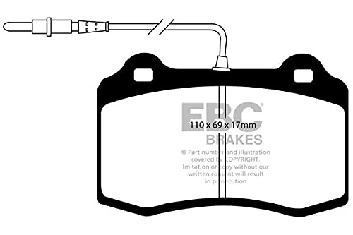 EBC Brakes DP41031/2R Yellow stuff Brake Pads