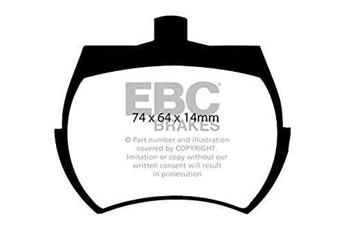 EBC Brakes DP4127R Yellow stuff Brake Pads