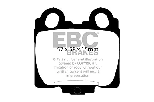EBC Brakes DP41224R Yellowstuff Brake Pads