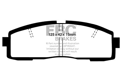 EBC Brakes DP4608/2R Yellow stuff Brake Pads - Image 1