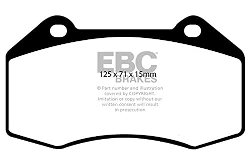 EBC Brakes DP51539NDX Blue stuff NDX Brake Pads