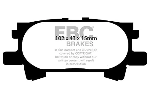 EBC Brakes DP61682 Brake Pads, Green - Image 1