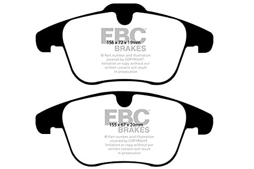 EBC Brakes DP61932 Green stuff Brake Pads 6000er-Serie