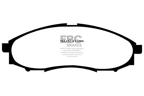 EBC Brakes DP61316 Green stuff Brake Pads 6000er-Serie